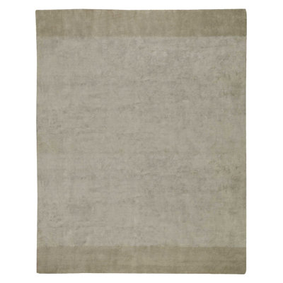 Border Synthetic Striped Indoor Rug