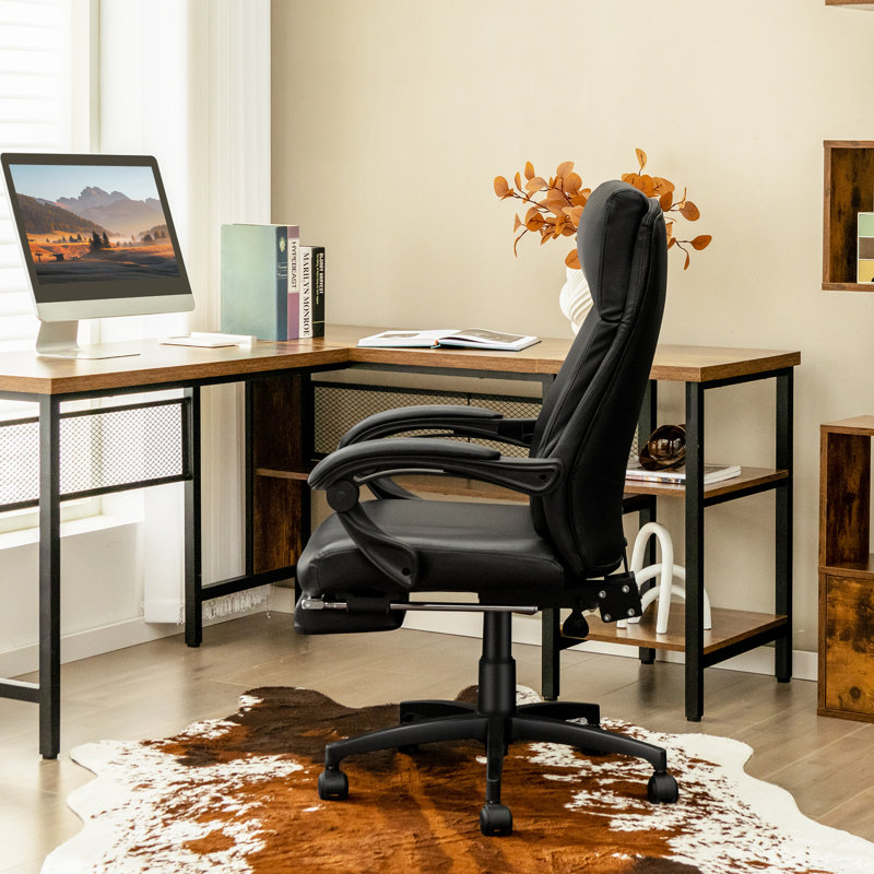 Inbox Zero Executive Chair with Headrest