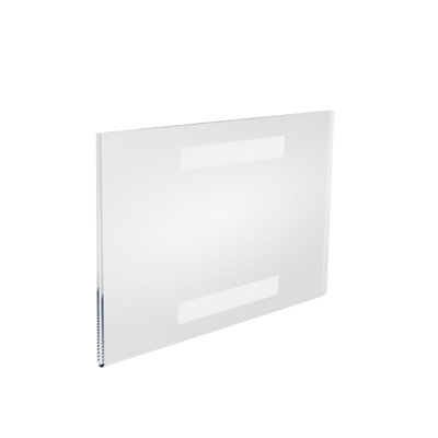Porte-affiche mural auto-adhésif en acrylique transparent l 11 po x H 7 po - paysage / horizontal, paquet de 10