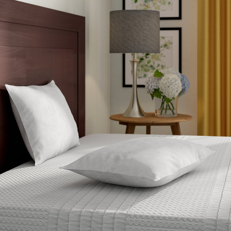 Coussin en duvet de qualité supérieure Steves, 14 po x 22 po