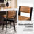 Lafrance Modern Barstool with Adjustable Features-405340135-405340133