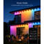 Guirlandes lumineuses extérieures intelligentes intelligentes RVB et 3CCT, IP67-1872727679