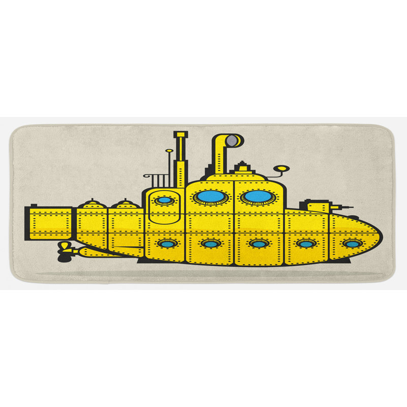 Tapis de cuisine sous-marin
