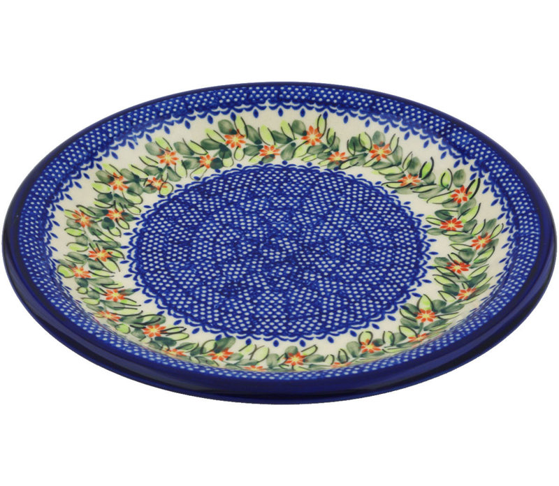 Elegant Garland Decorative Plate - Set of 1