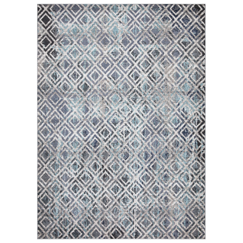 Caedan-Jay Geometric Indoor Rug, Rectangle 5'3" x 7'3"