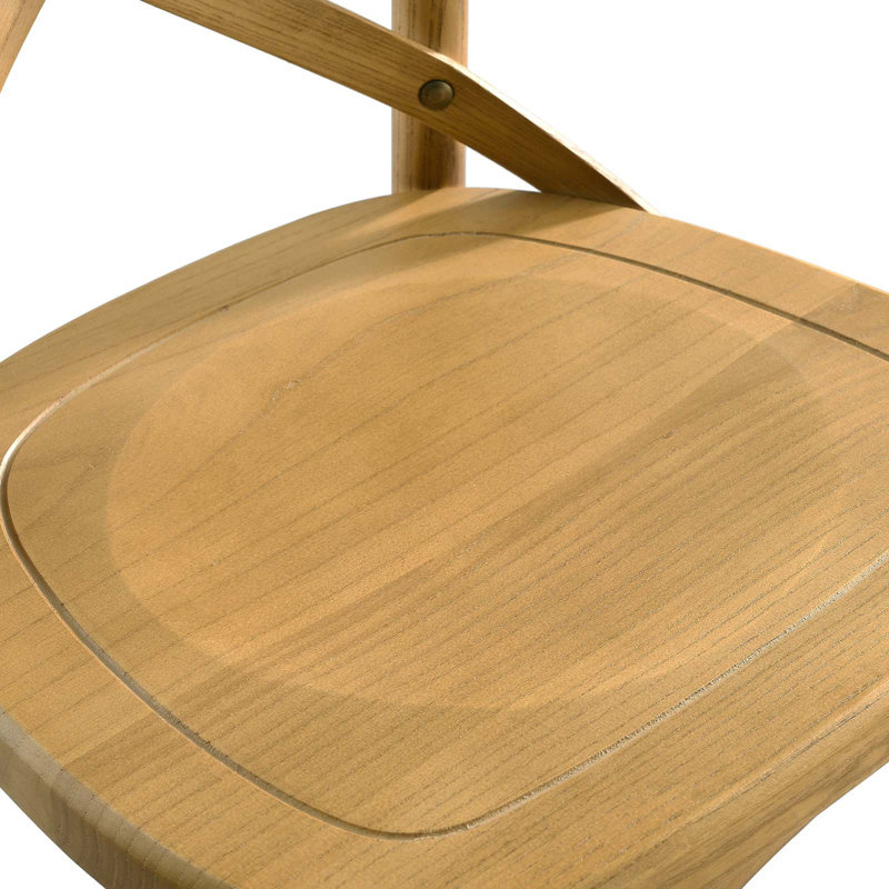 Modway Gear Stool, Natural, Bar Stool (30" Seat Height)