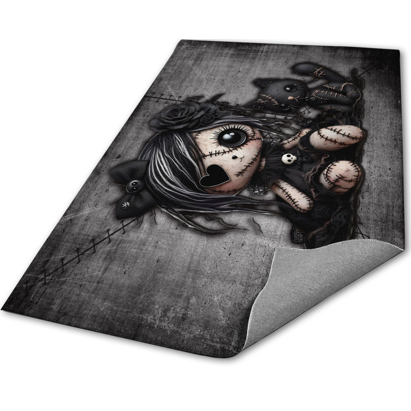 Tapis Little Little Stitch Ups, Rectangulaire 3 pi x 5 pi
