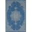Tapis intérieur / extérieur bleu / gris Cowhill-248663599