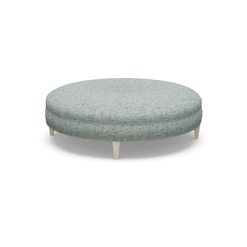Round Ottoman, 9637-49, Sandstone