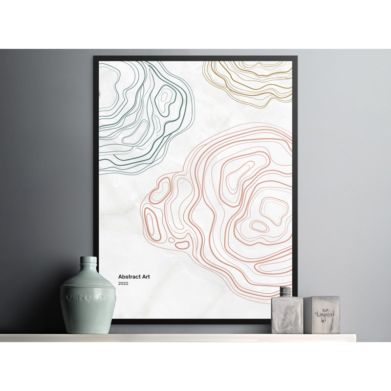 Javi Floater Frame Print, 12x16