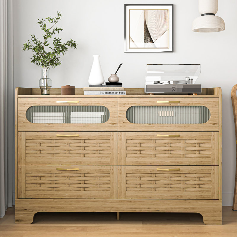 Commode 6 tiroirs Chandace