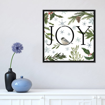 « paix et joie », impression sur toile tendue
