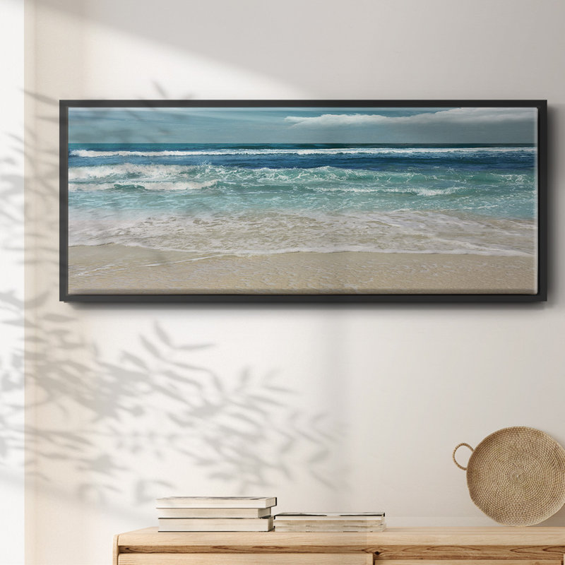 Symphonie de la mer - toile encadrée, H 20 po x l 50 po