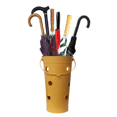 Porte-parapluie en métal émaillé