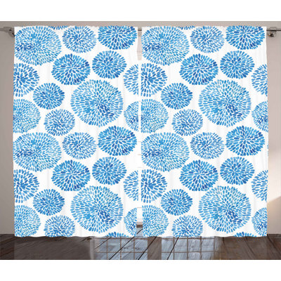 Semi Sheer Curtain Pair