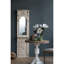 Miroir mural 20 po x 76 po, blanc antique rétro