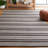 Damauri Flat Weave Cotton Striped Rug-1539348261