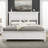 Farmhouse King Solid Wood Bed Frame-506472337