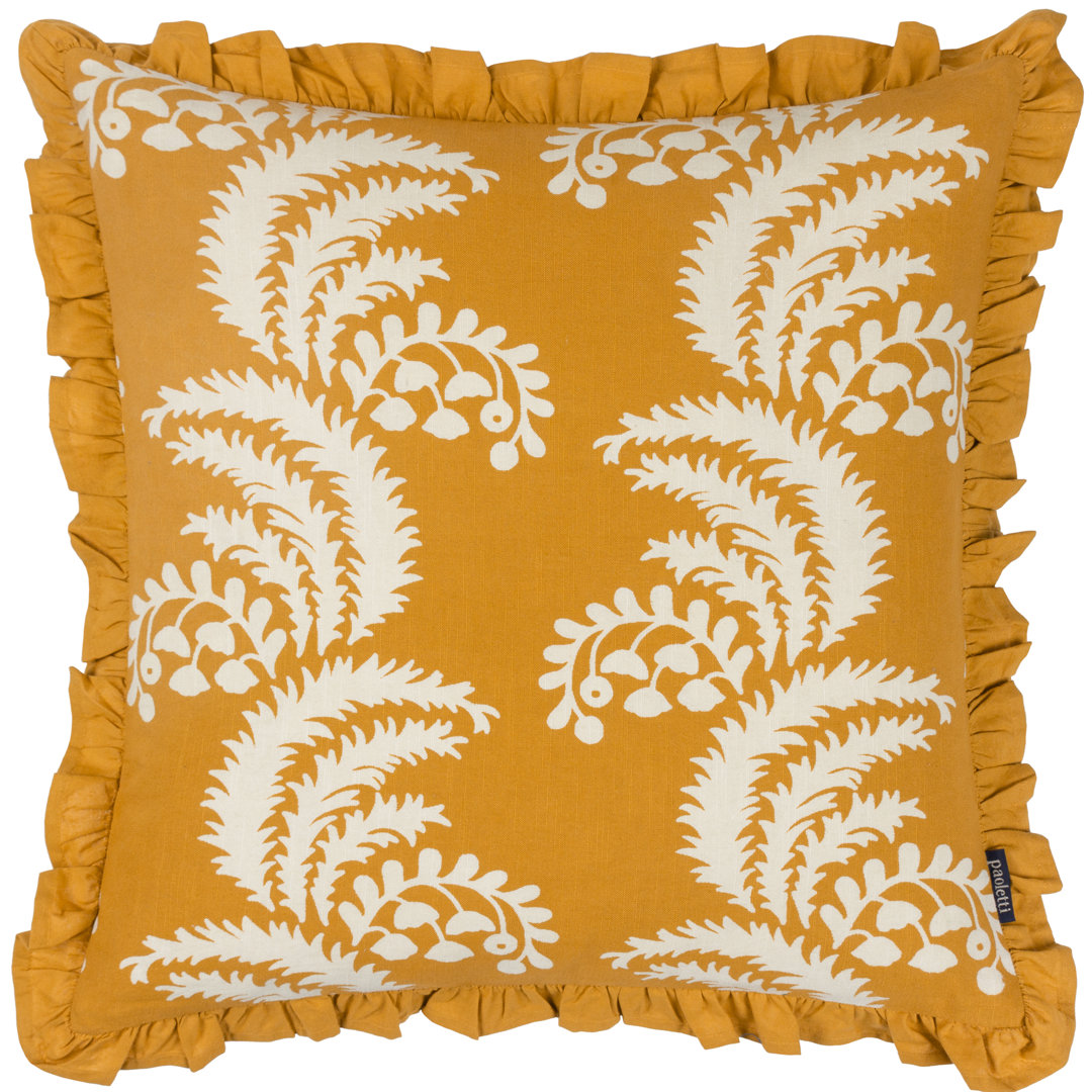 Floral Square Throw Cushion