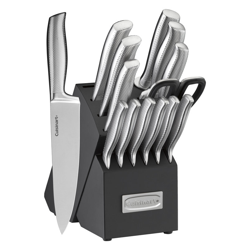 Cuisinart 15 piece German Stainless Steel Hollow Handle Knife Block Set