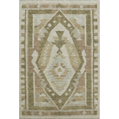 Premium Machine Washable Tara AMF1916 Tribal Rug