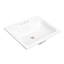 Lavabo de salle de bain rectangulaire encastré en porcelaine vitrifiée avec trop-plein Manhattan-90958529