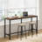 71 Inch Bar Table Counter Height Dining Table Bar Height Pub Table With Adjustable Foot Pads & Sturdy Leg For Bar Dining Room Pub Coffee Shop-473727576-473792057