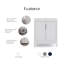 30" Carrara White Marble Countertop Bath Vanity with Mirror-137920634