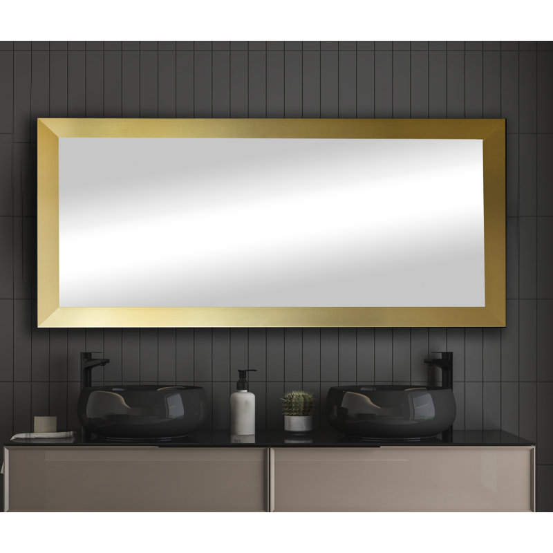 Mirror, 33" x 70", Gold