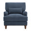 Chaises d'appoint rembourrées avec garniture cloutée Charney-455995675