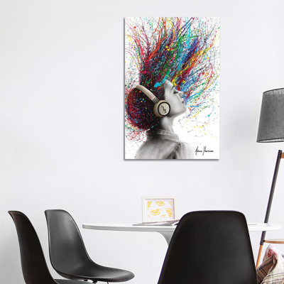 «Music Me» - Giclée sur toile tendue avec châssis