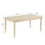 Ensemble de salle à manger 7 pièces comprenant une table de salle à manger à pieds tournés et 6 chaises capitonnées pour une expérience culinaire élégante et confortable-650467206
