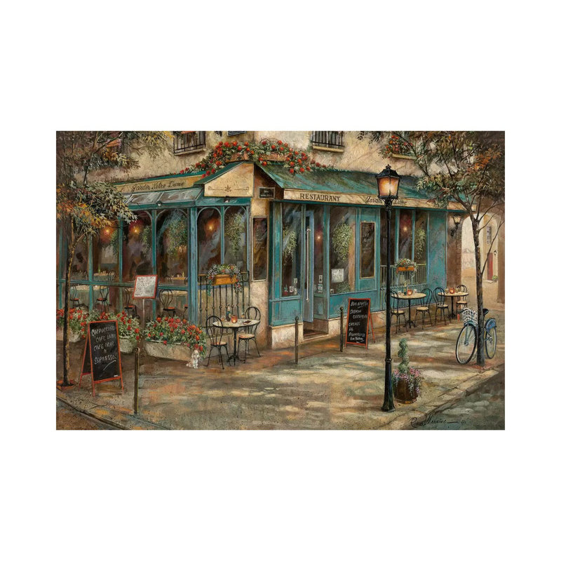 Jardin De Notre Dame 1 Piece Wrapped Canvas Wall Art, 20.32 cm H x 30.48 cm W