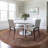 Machine Washable Indoor/Outdoor Claudian ACN1240 Burgundy Rug-103712569
