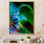 Art coloré moderne sur toile