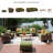 Patrica Horizon Hall Outdoor Swivel Lounge Chair With Cushion