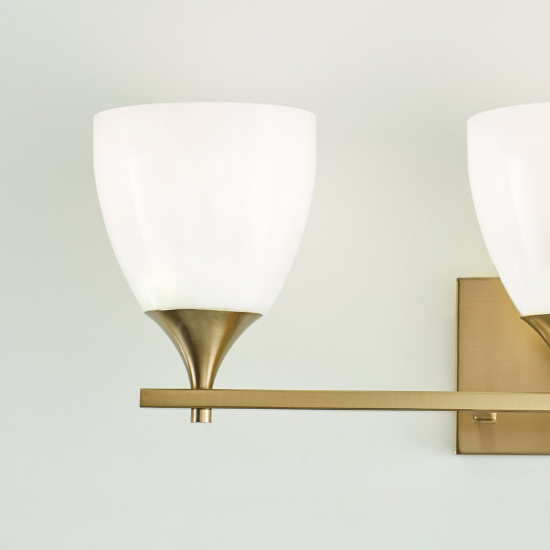 Toffino Vanity Light, Satin Brass, 3