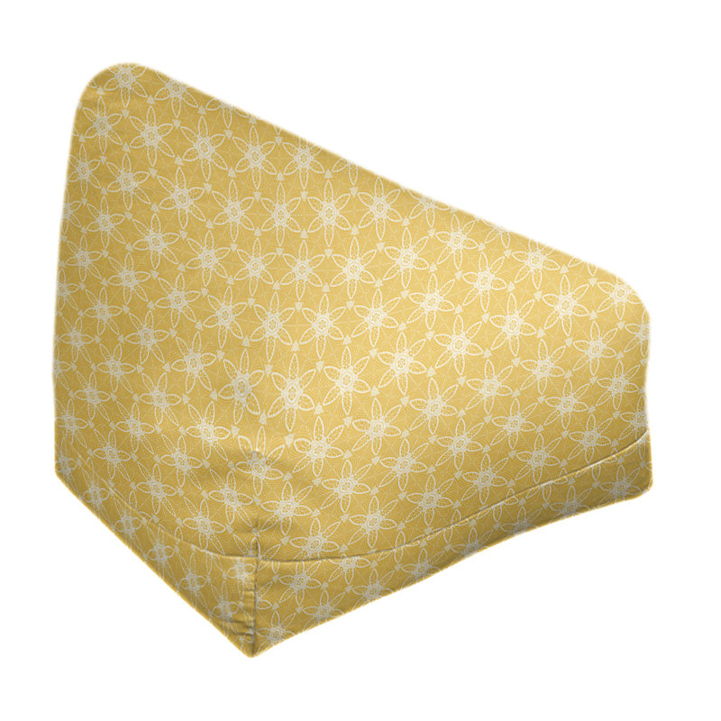 Fauteuil à billes et méridienne standard Leffel, H 86 po x l 27 po x P 43 po, Jaune, Pas de bourre
