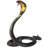 King Cobra Life-Size Snake Statue