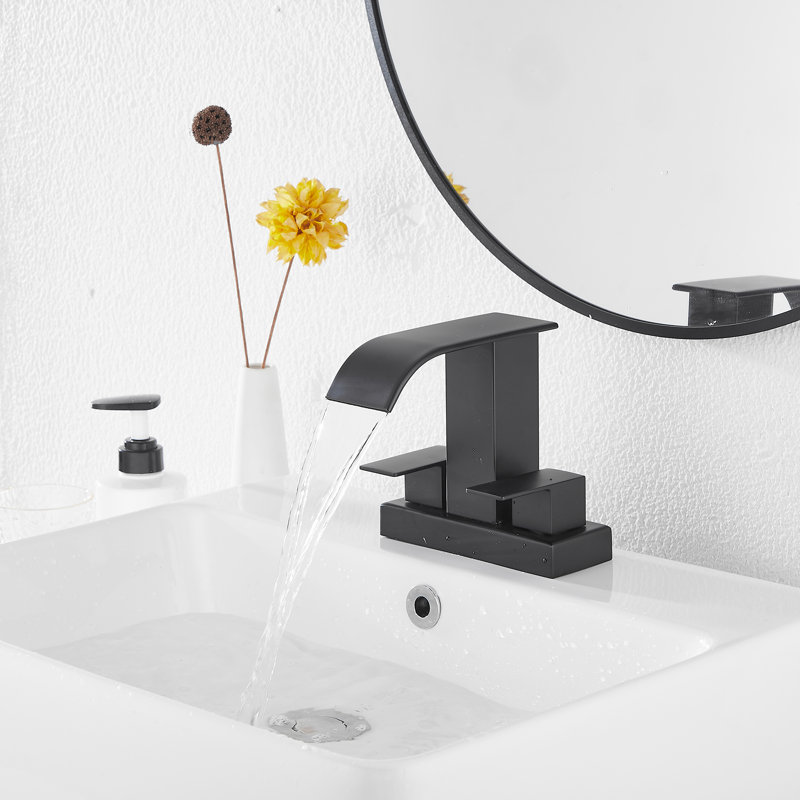 Bathroom Faucet, Matte Black
