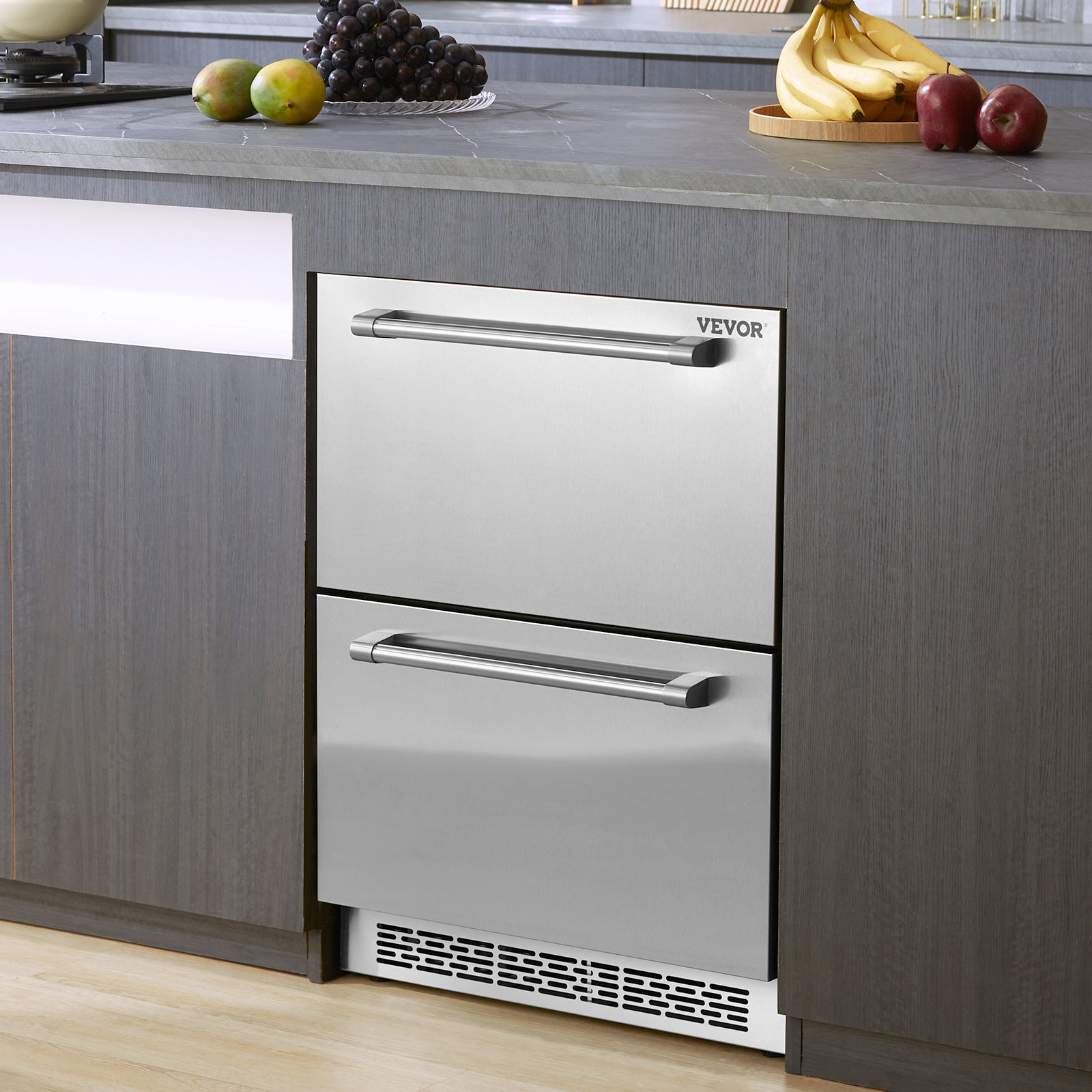Stellweilan Tessberg 24" 4.8 Cubic Feet Drawer Refrigerator