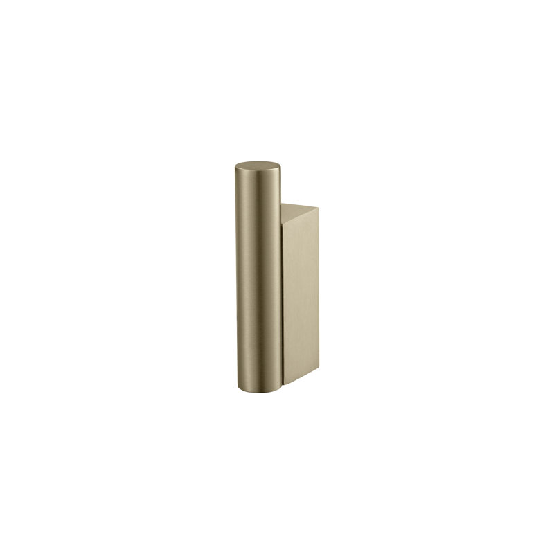 MODO Wall Mounted Robe and Towel Hook, Brass