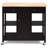 Glyn Solid Wood Top Kitchen Cart-145129112