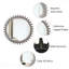 Miroir d'appoint 17 "x 17"-935973778-935973781