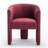29.13'' H Velvet Curved Dining Chair-56710693