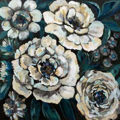 «Midnight» par Jeanette Vertentes - peinture sur toile tendue