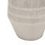 Lampe de table - 33 po de hauteur, ivoire et abat-jour crème, en matériau céramique crème