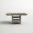 Kenia 60 " Extendable Pine Rectangular Solid Wood Top with Solid Wood Base Dining Table