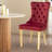 High-end Tufted Wool Linen Upholstered Nailhead Dining Chair-1017249394-1017249397-1017249406