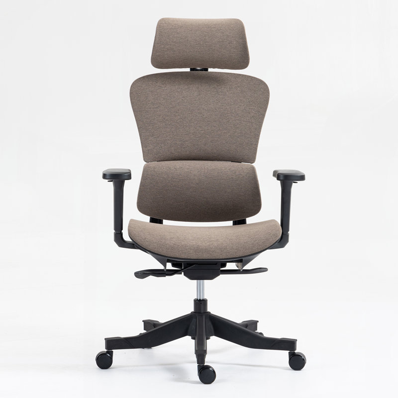 High Back Mesh Office Chair:8365HP-BR, Brown, Black
